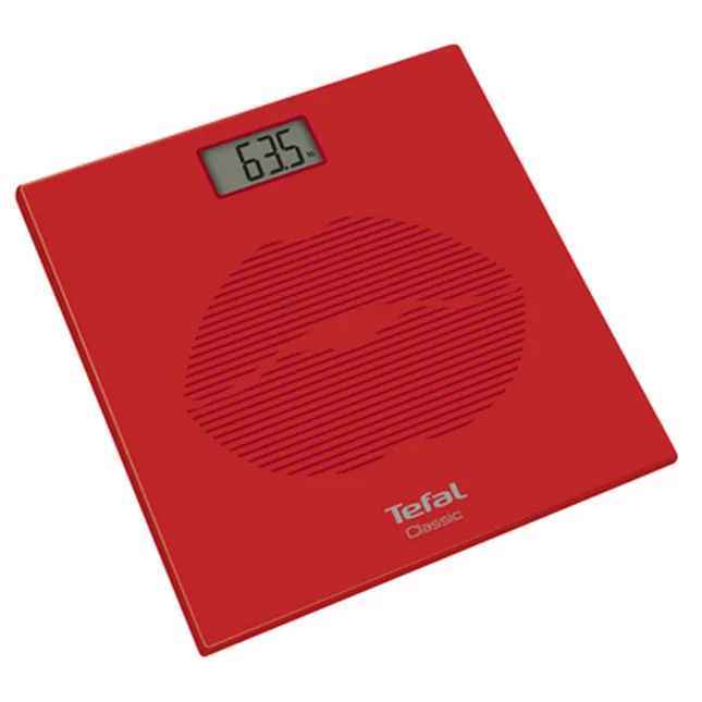 Cântar de podea Tefal CLASSIC, Roșu