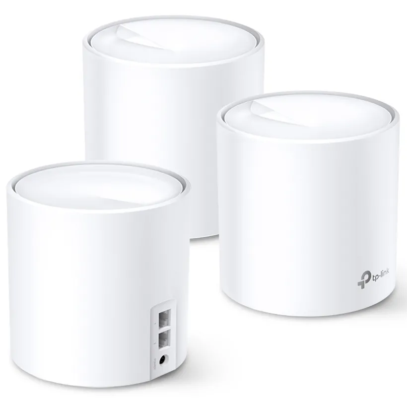 Sistem Wi-Fi Mesh TP-LINK Deco X60 (3-pack), Alb