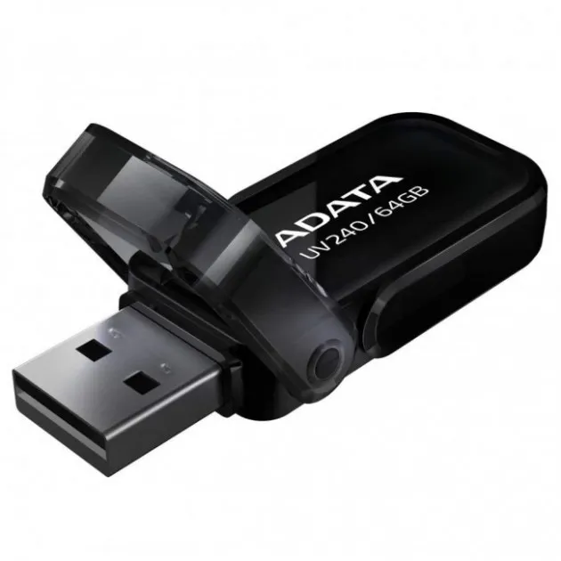 Memorie USB ADATA UV240, 64GB, Negru