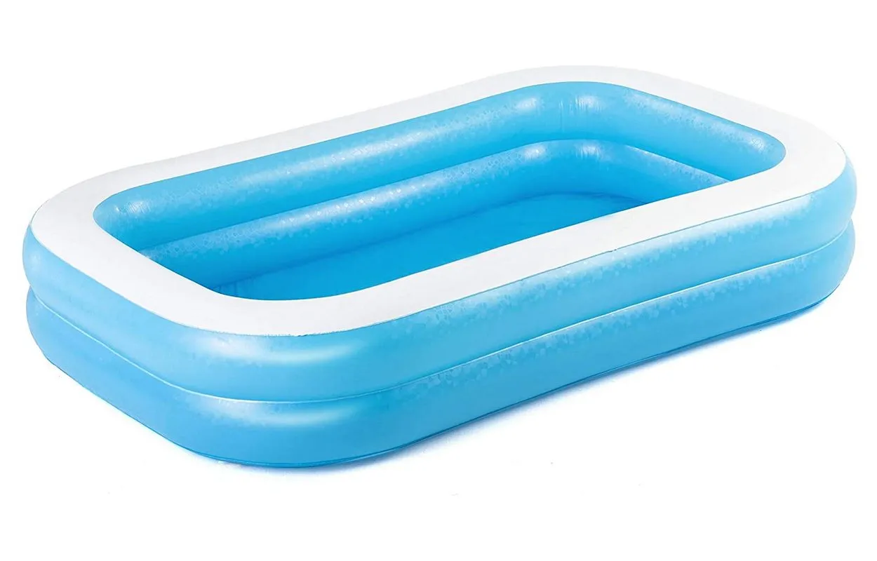 Piscină gonflabilă Bestway Fast Set, 778L, Albastru/Alb, 54006
