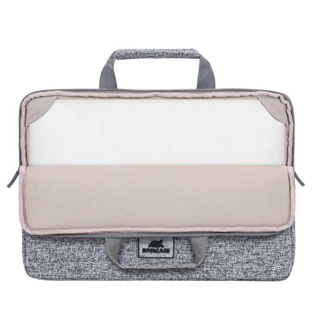 Husă universală pentru Laptop RivaCase Anvik, 13.3", Poliester, Gri