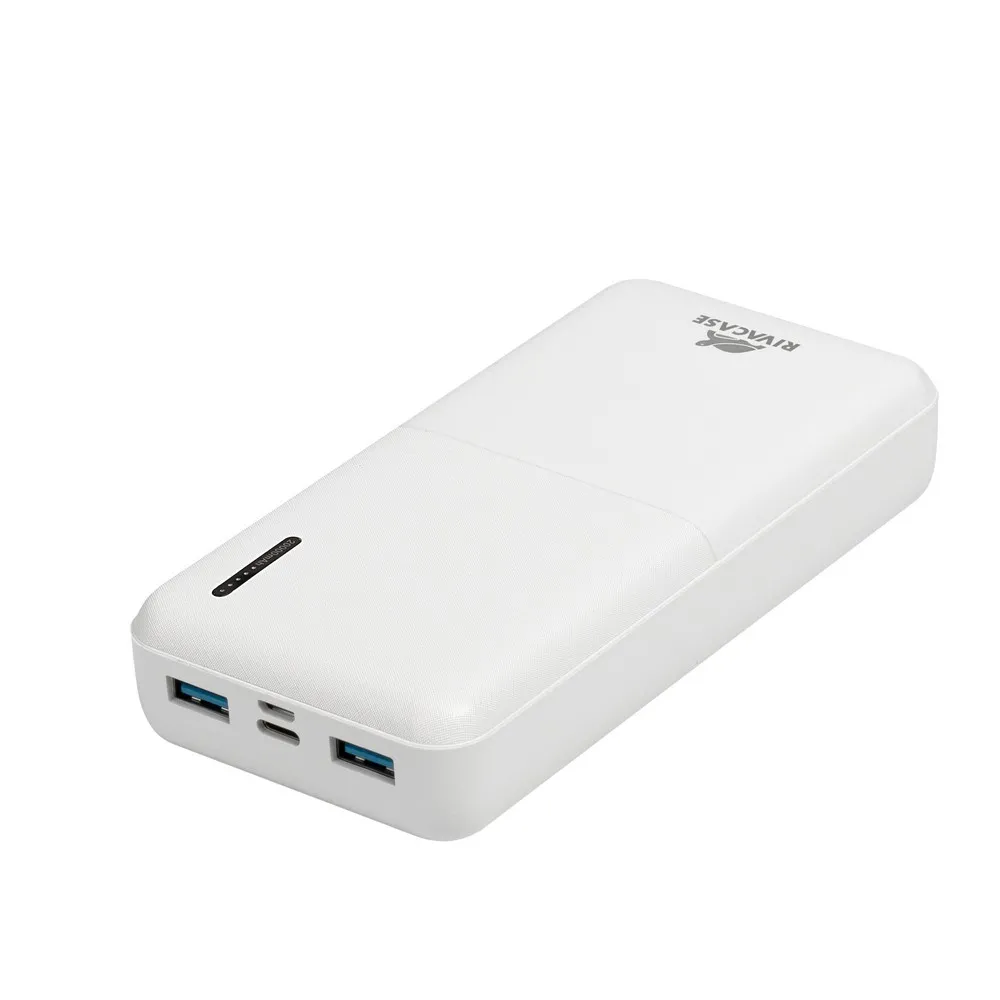 Acumulator extern RivaCase VA2572, 2000mAh, Alb