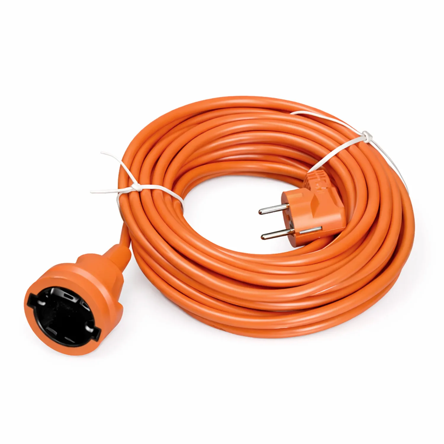 Prelungitor cu fisa si priza tip Shuko 20m (orange)