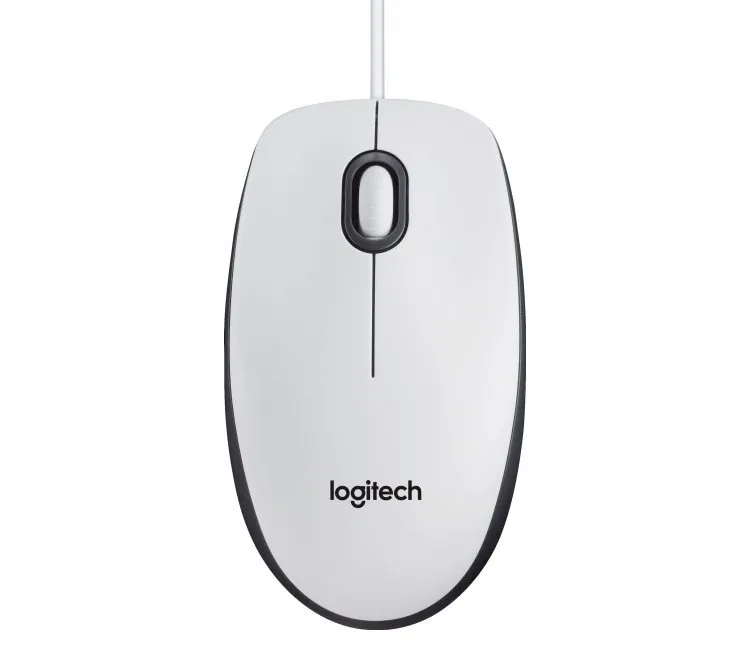 Mouse Logitech M100, Alb