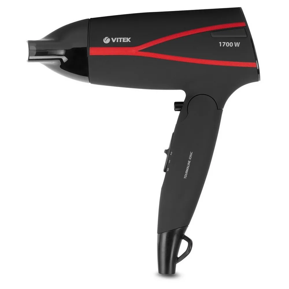 Uscător de păr compact VITEK VT-2328, 1700 W, Negru