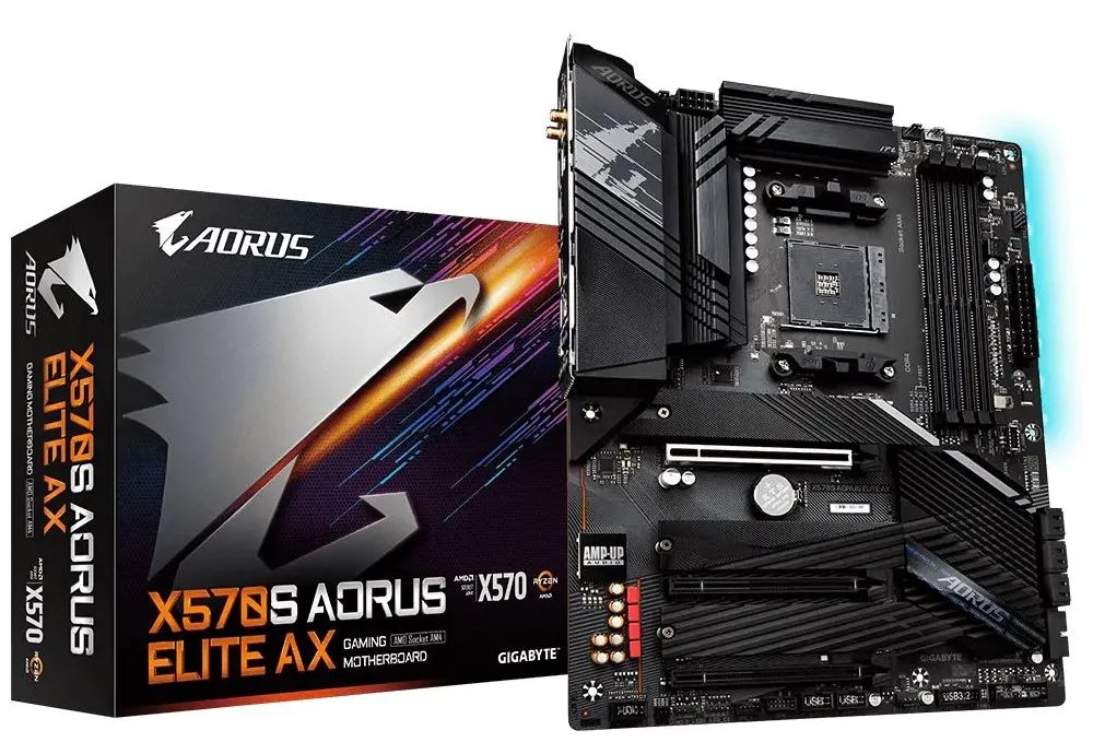 Placă de bază Gigabyte X570S AORUS ELITE AX, AM4, AMD X570, ATX
