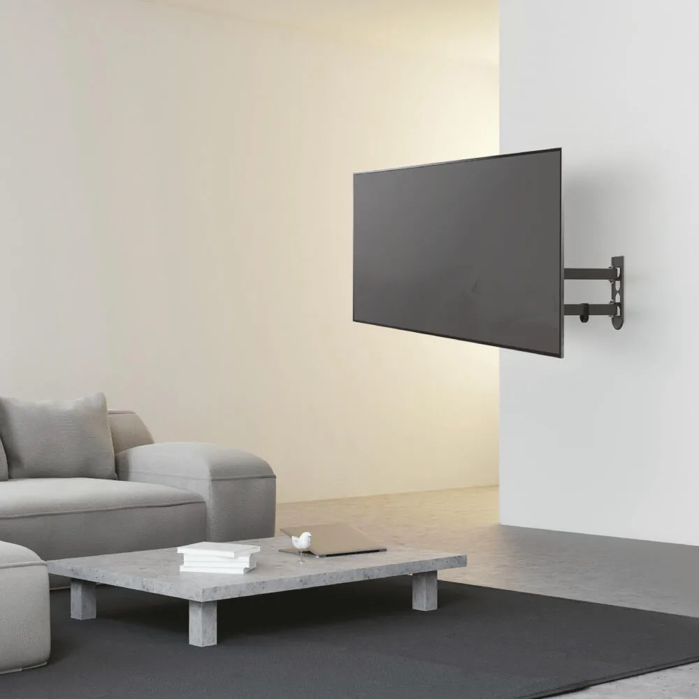 Suport TV de perete BARKAN E3433, Negru