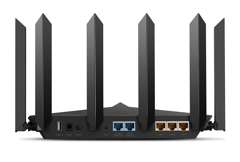 Router fără fir TP-LINK Archer AX90, Negru