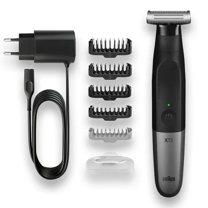 Trimmer pentru bărbați Braun Series X XT5100, Negru