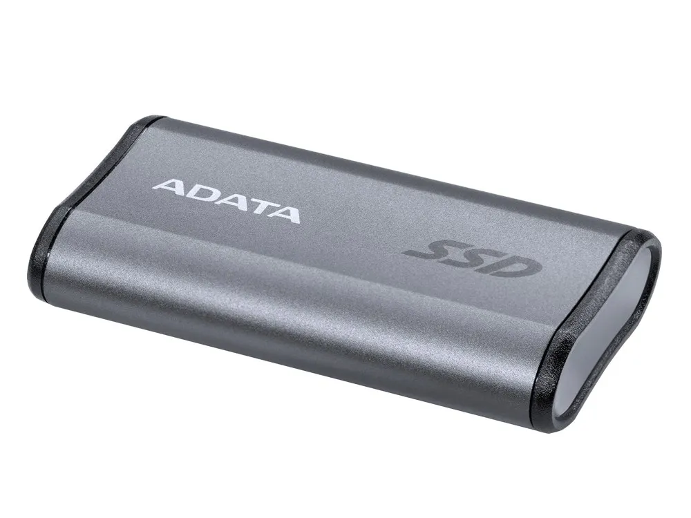 1.0TB ADATA Portable Elite SSD SE880 Titanium, USB-C 3.2 (64.8x35x12.3mm, 31g, R/W:2000/2000MB/s)