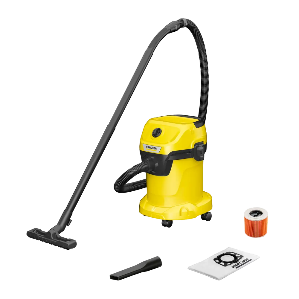 Aspirator Karcher WD 3, Galben