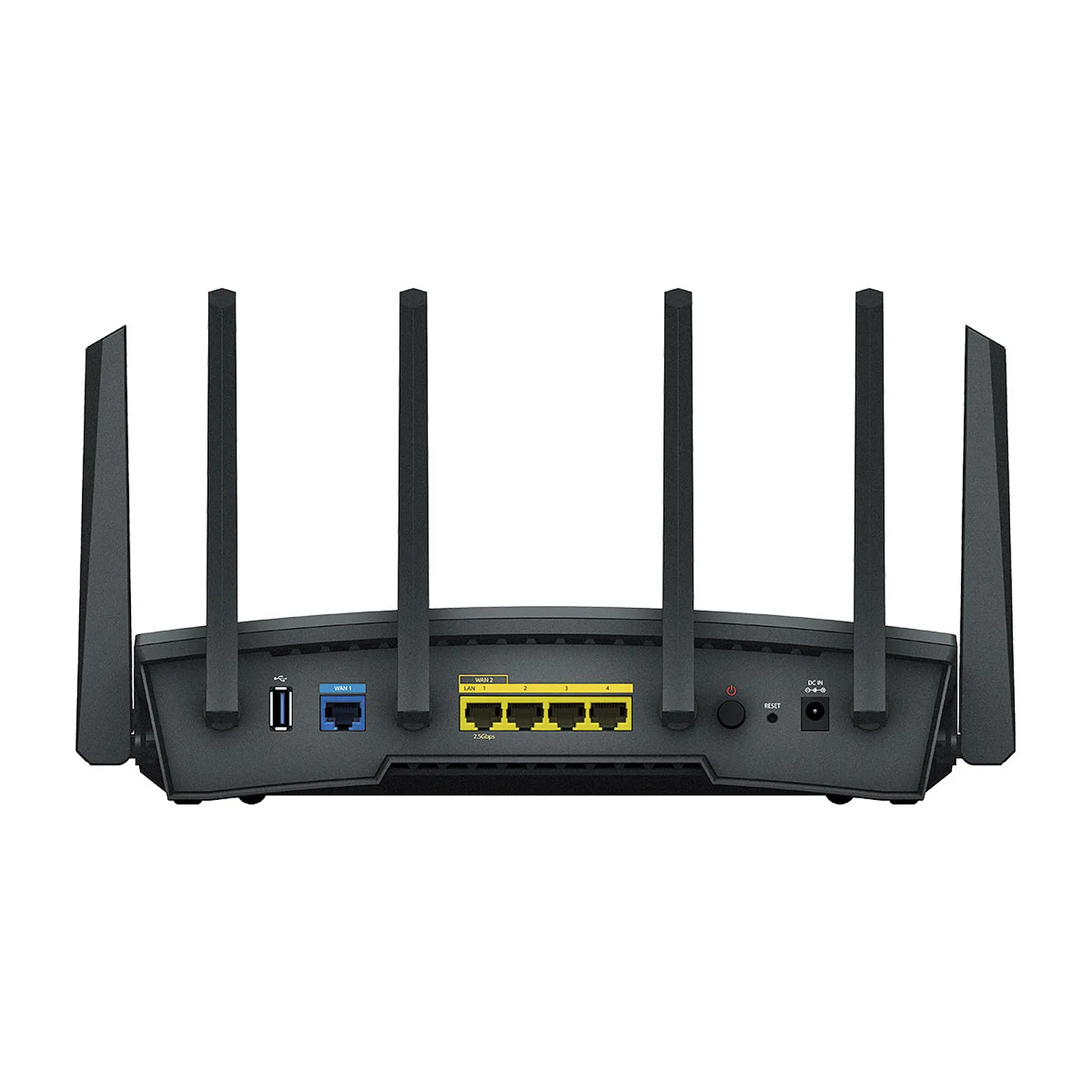 Router fără fir SYNOLOGY RT6600ax, Negru