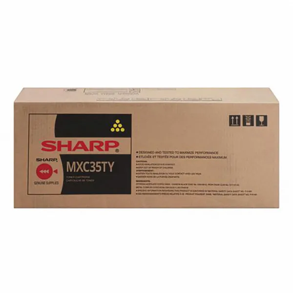 Toner Sharp MX-C35TY, Galben