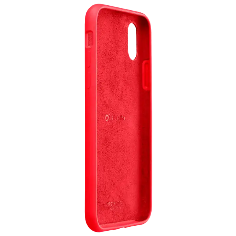Husă Cellularline Sensation - iPhone XS/X, Roșu