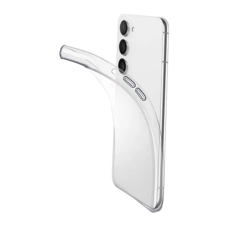 Husă Cellularline Fine - Galaxy S23, Transparent