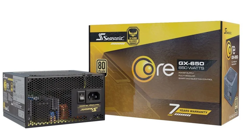 Sursă Alimentare PC Seasonic CORE GX, 650W, ATX, Complet modular