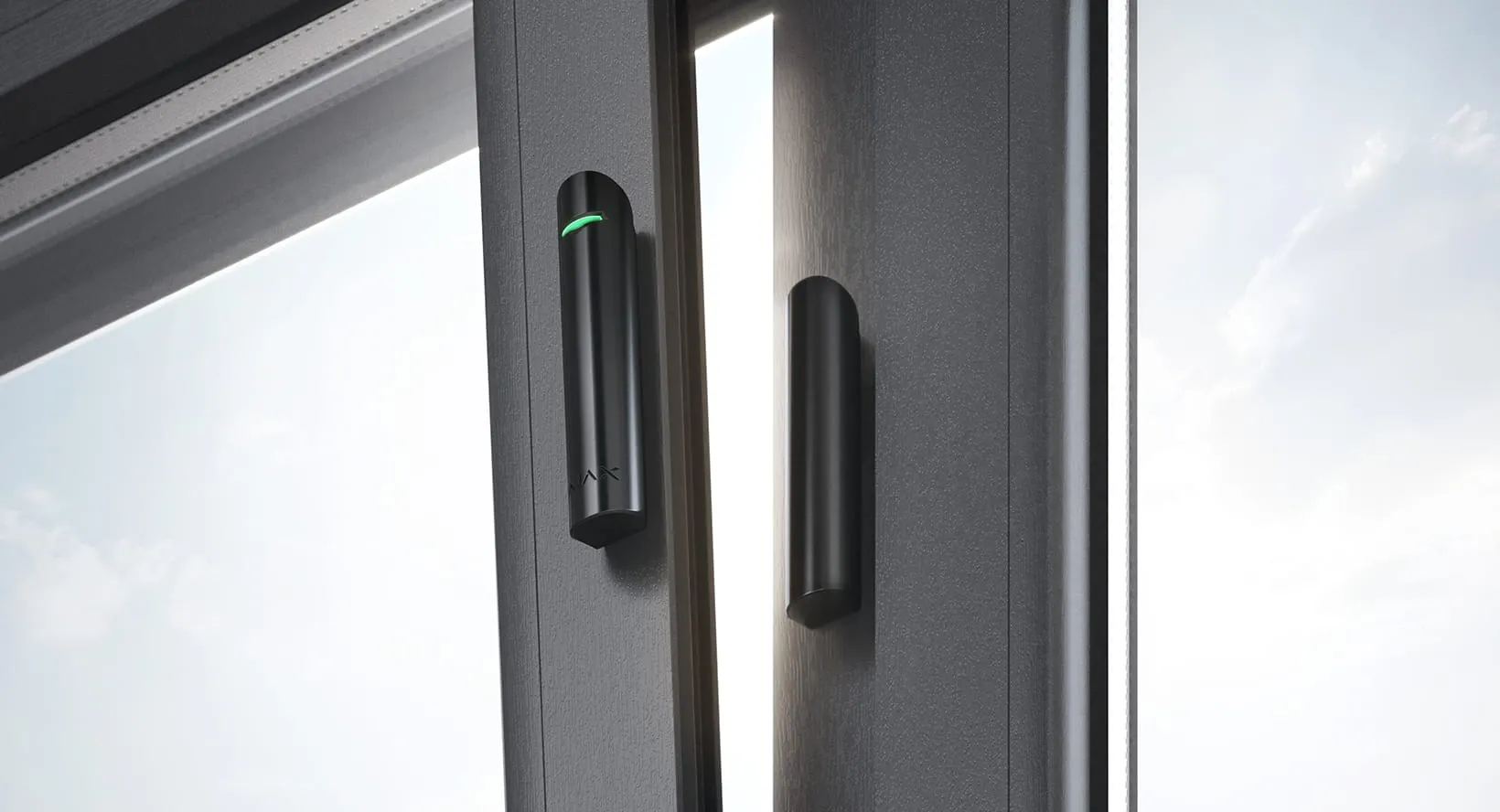Detector de deschidere Ajax DoorProtect Plus, Alb