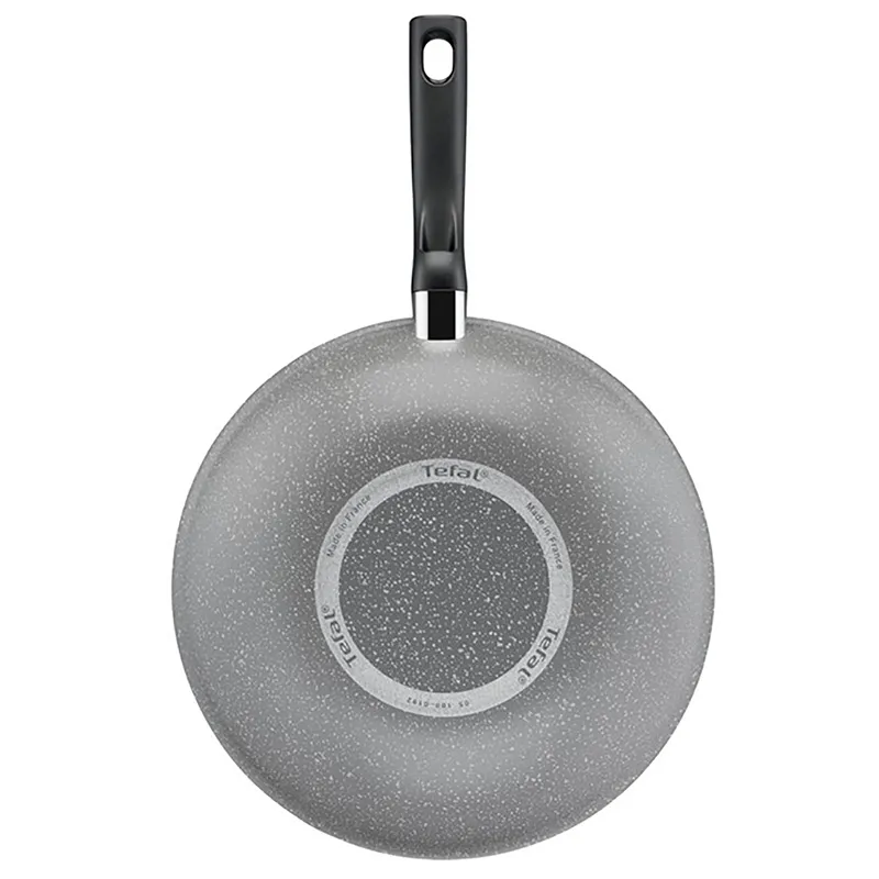 Tigaie WOK Tefal B5791942, 3,6L, 28cm, Grey