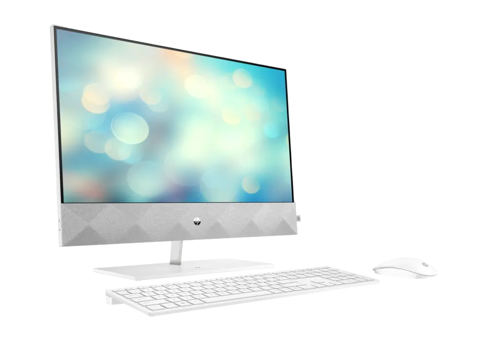Computer All-in-One HP Pavilion 27, 27", Intel Core i7-11700T, 16GB/1000GB, Windows 10 Home, Alb