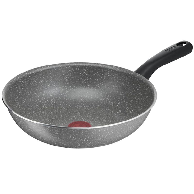 Tigaie WOK Tefal B5791942, 3,6L, 28cm, Grey