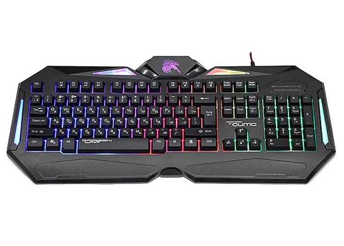 Tastatură QUMO Spirit, Cu fir, Negru