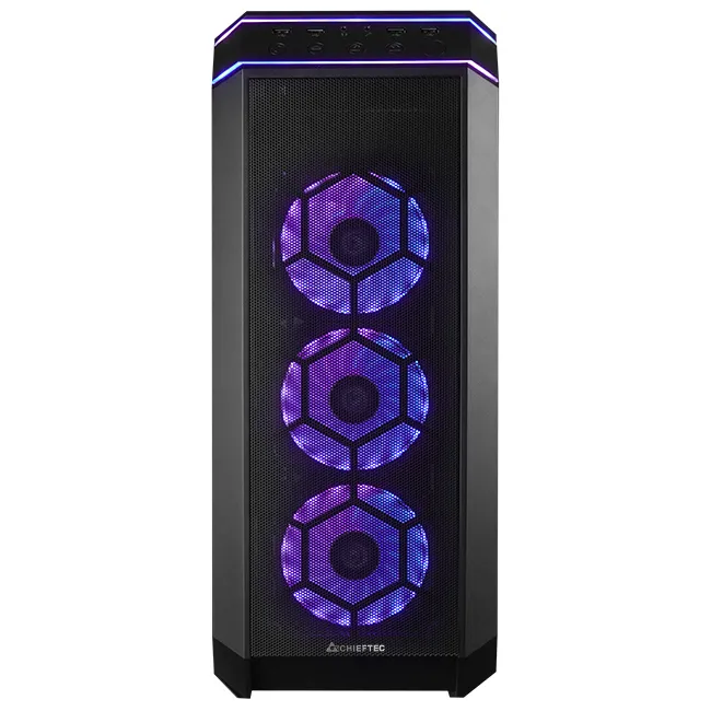 Carcasă PC Chieftec GP-03B-OP, Midi-Tower, ATX, Negru