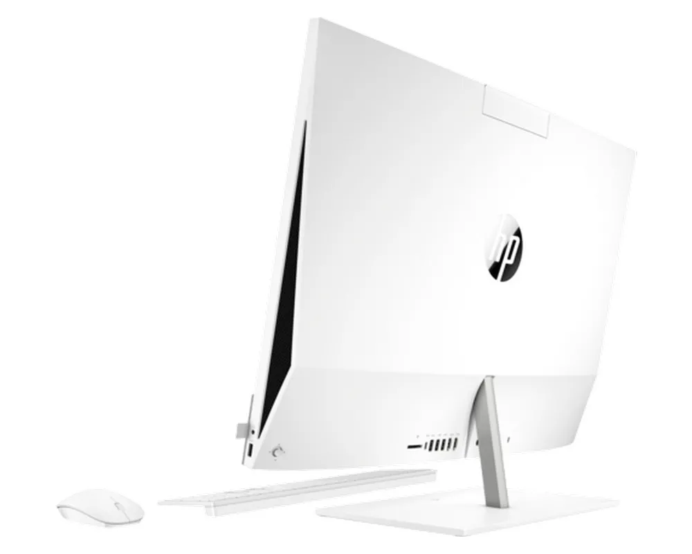 Computer All-in-One HP Pavilion 27, 27", Intel Core i7-11700T, 16GB/1000GB, Windows 10 Home, Alb