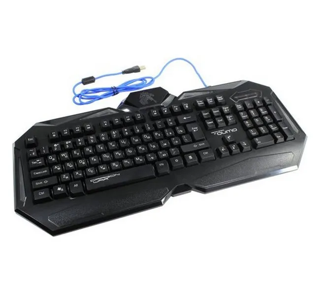 Tastatură QUMO Spirit, Cu fir, Negru