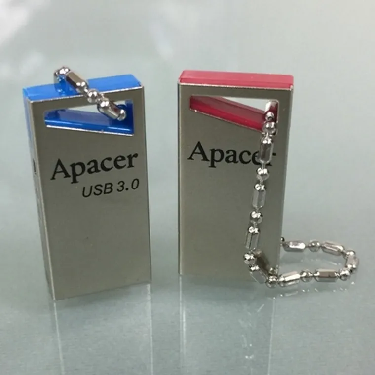 Memorie USB Apacer AH155, 128GB, Argintiu/Albastru