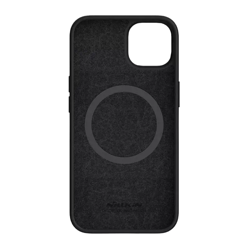 Husă Nillkin iPhone 13 Pro Max, CamShield Silky Silicone, Elegant Black