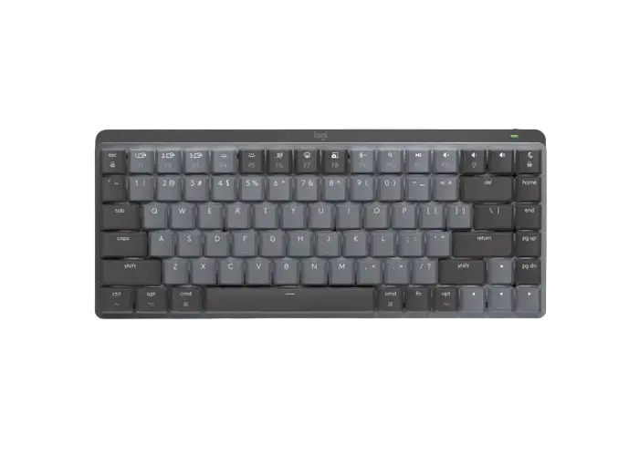 Tastatură Logitech MX Mechanical Mini for Mac, Fără fir, Gri cosmic