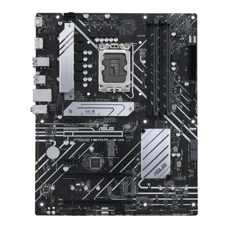 Placă de bază ASUS PRIME H670-PLUS D4, LGA1700, Intel H670, ATX