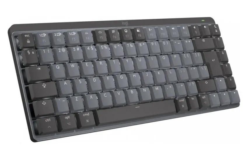 Tastatură Logitech MX Mechanical Mini for Mac, Fără fir, Gri cosmic
