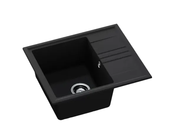 Chiuveta SanDonna Alina 590 (Negru Metalic)