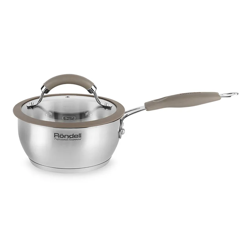 Cratița Rondell RDS-752, 1,4L, 16cm, Oțel inoxidabil