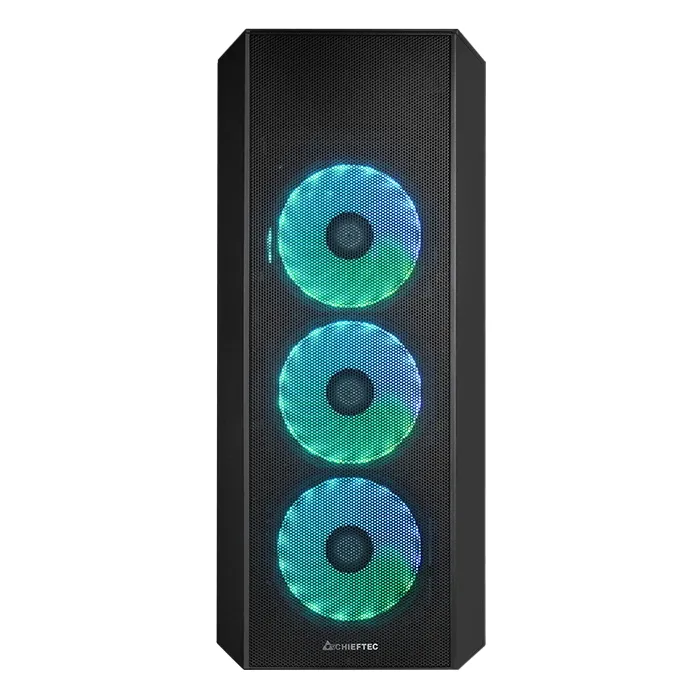 Carcasă PC Chieftec GL-04B-OP, Midi-Tower, ATX, Negru