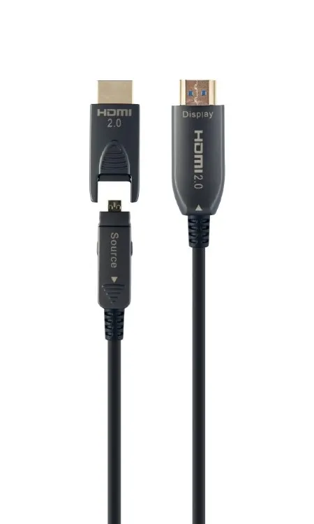 Cablu Video Cablexpert CCBP-HDMID-AOC-30M, HDMI D (M) - HDMI A (M), 30 m, Negru