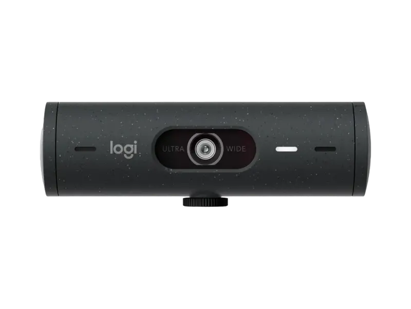 Cameră Web Logitech BRIO 500, Full-HD 1080P, Gri