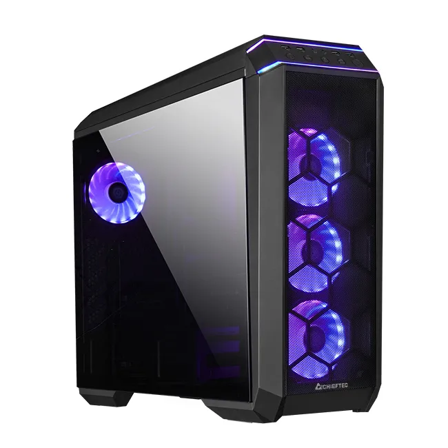 Carcasă PC Chieftec GP-03B-OP, Midi-Tower, ATX, Negru
