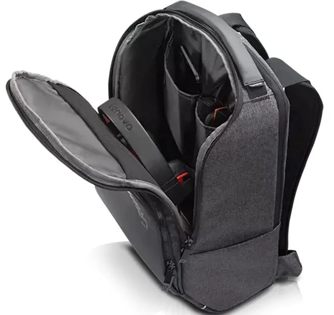 Rucsac pentru Laptop Lenovo Legion Recon Gaming, 15.6", Poliester, Gri