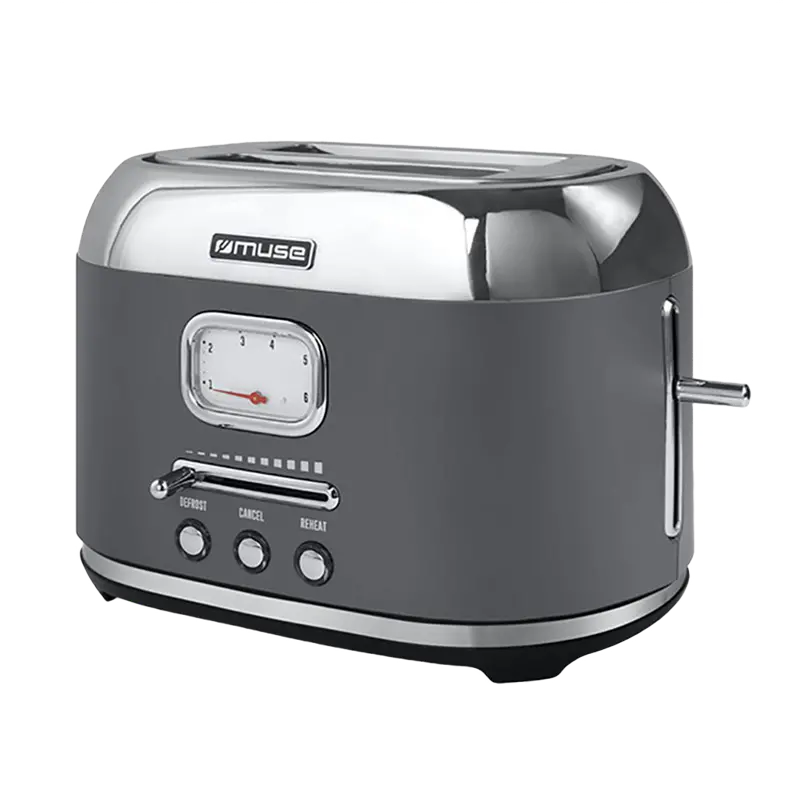 Toaster MUSE MS-120 DG, Argintiu