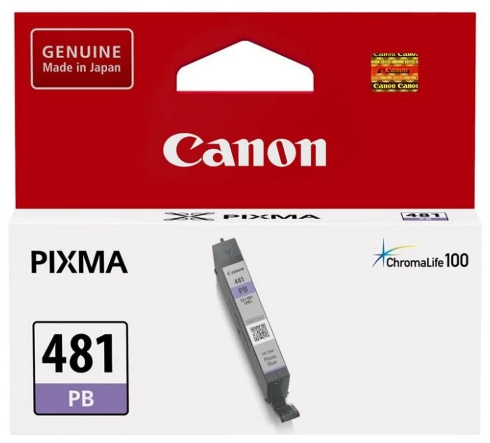 Cartuș de cerneală Canon CLI-481, 2102C001, Albastru