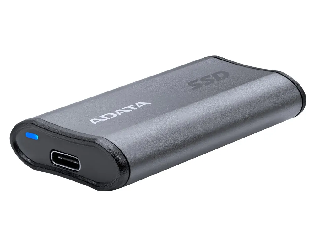 .500GB ADATA Portable Elite SSD SE880 Titanium, USB-C 3.2 (64.8x35x12.3mm, 31g, R/W:2000/2000MB/s)