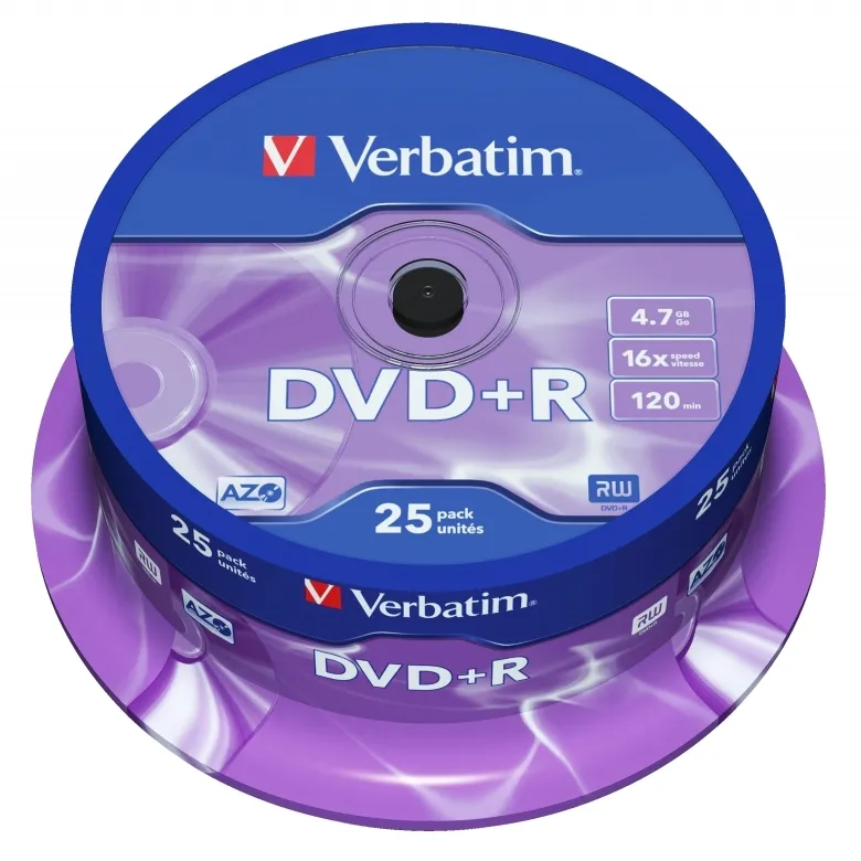 DVD Verbatim VD1625+, 25buc, Cake