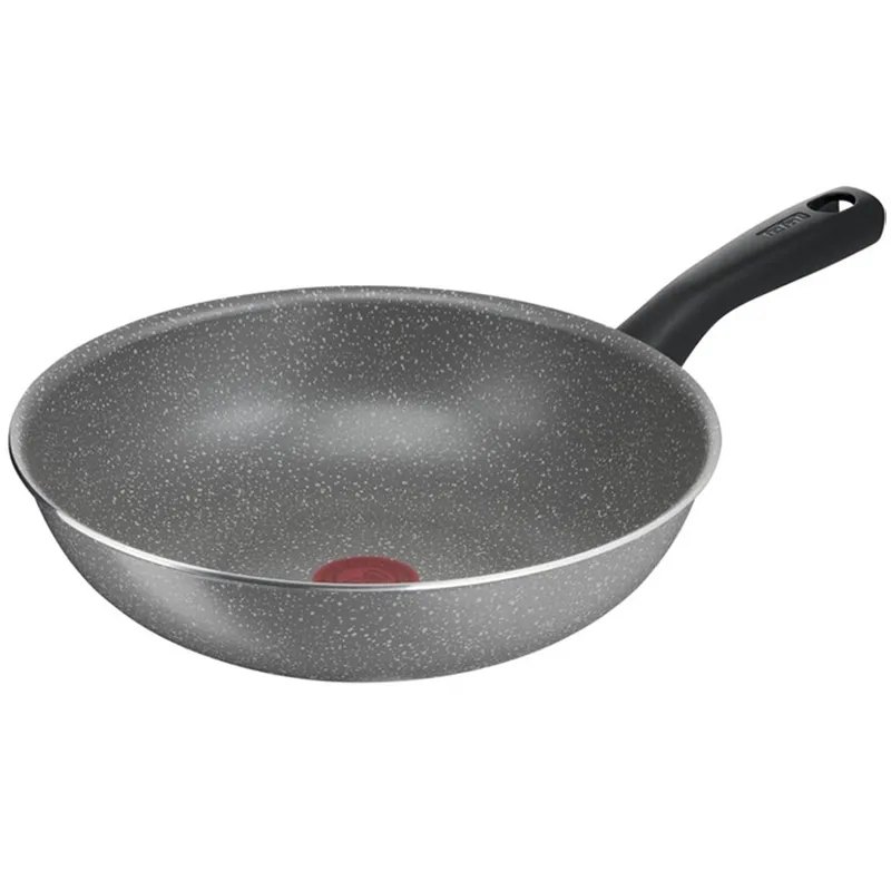Tigaie WOK Tefal B5791942, 3,6L, 28cm, Grey