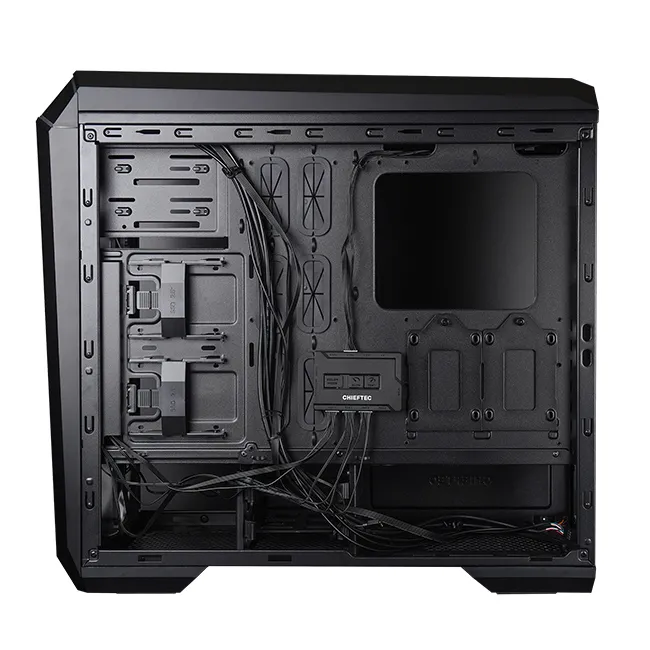 Carcasă PC Chieftec GP-03B-OP, Midi-Tower, ATX, Negru