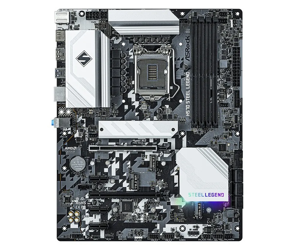 Placă de bază ASRock H570 Steel Legend, LGA1200, Intel H570, ATX