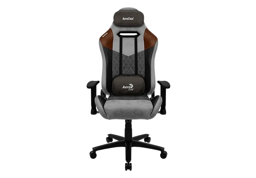 Gaming Chair AeroCool DUKE Tan Grey, User max load up to 150kg / height 165-180cm