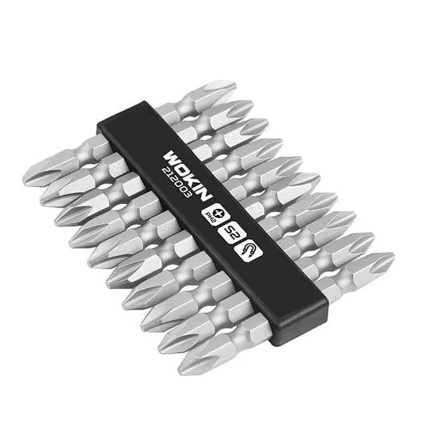 Set biti WOKIN PH2/PH2x65 mm| S2 (Industrial)