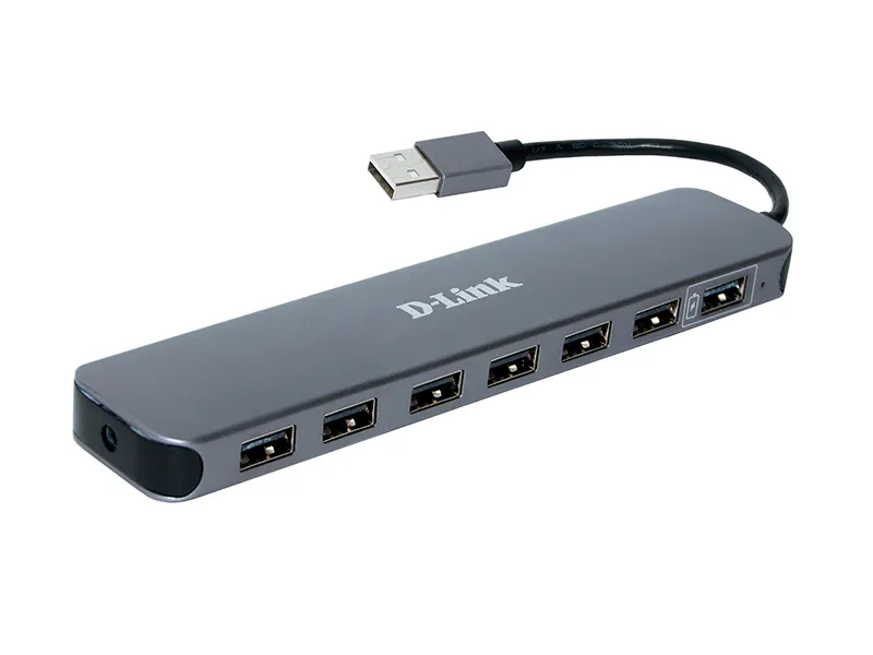 Adaptor Hub D-Link DUB-H7, Gri